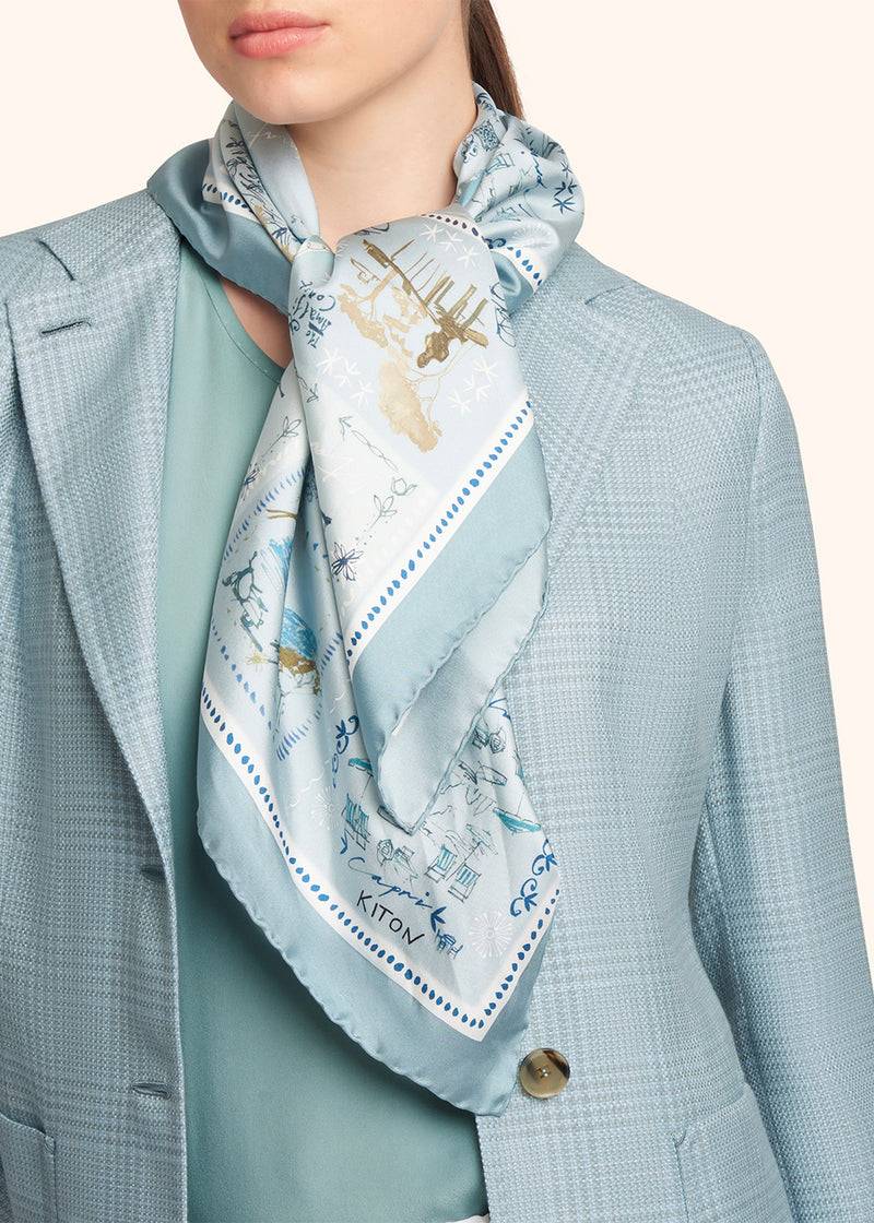 Kiton FOULARD SETA D53754K0949D13 Vendita