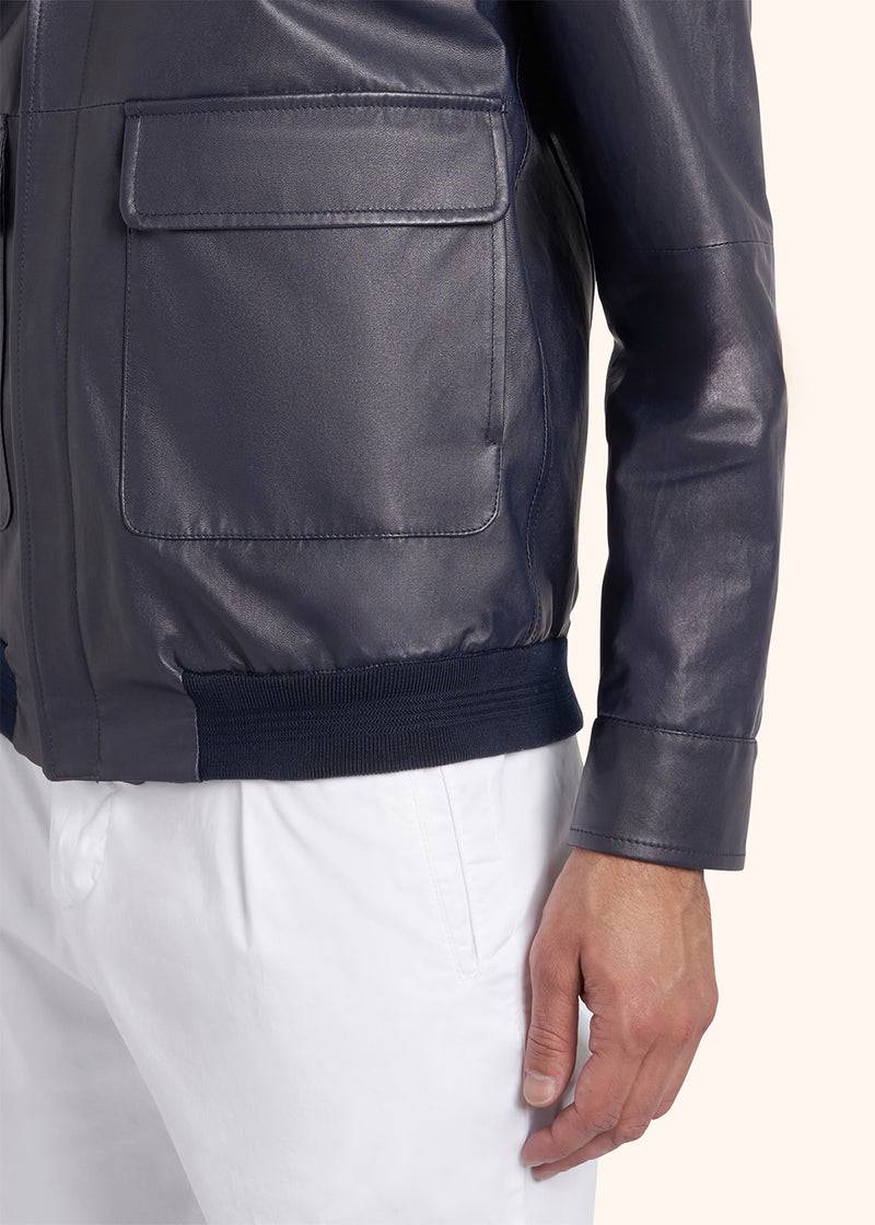 Kiton GIUBBOTTO LAMBSKIN UW1806V0824C15 Pezzi Unici