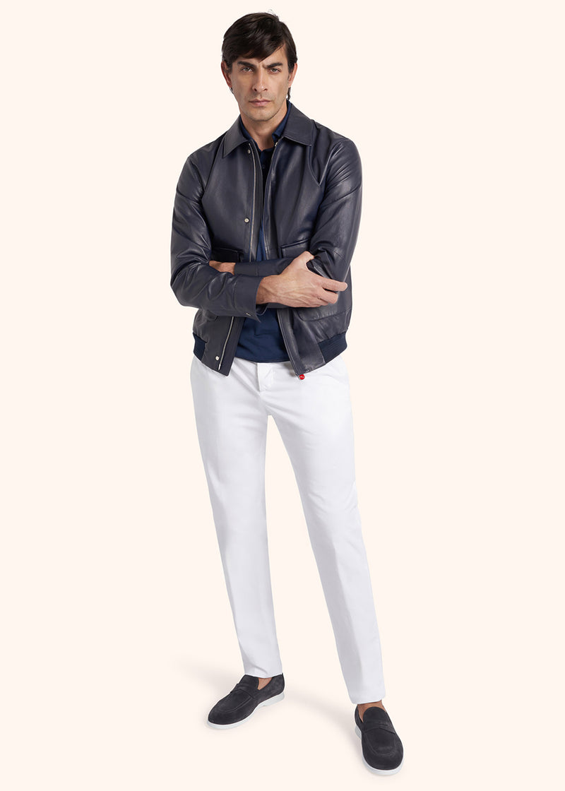 Kiton GIUBBOTTO LAMBSKIN UW1806V0824C15 Pezzi Unici