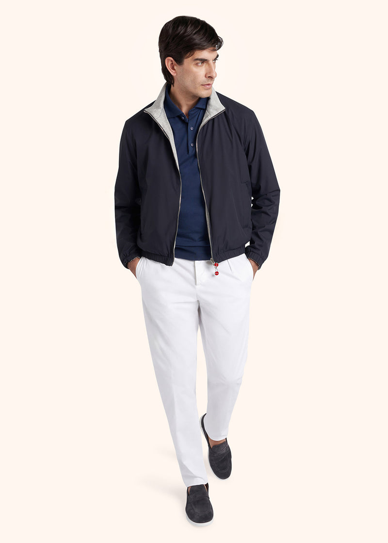 Kiton GIUBBOTTO POLIESTERE UW1731V0834C04 Soddisfazione Garantita