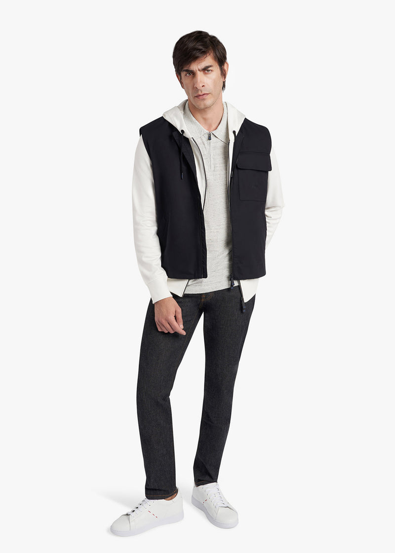 Kiton GIUBBOTTO SMANICATO COTONE UGKN060K0705D02 Online
