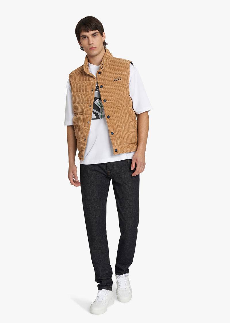 Kiton GIUBBOTTO SMANICATO POLIESTERE UGKN044YC400002 Saldi