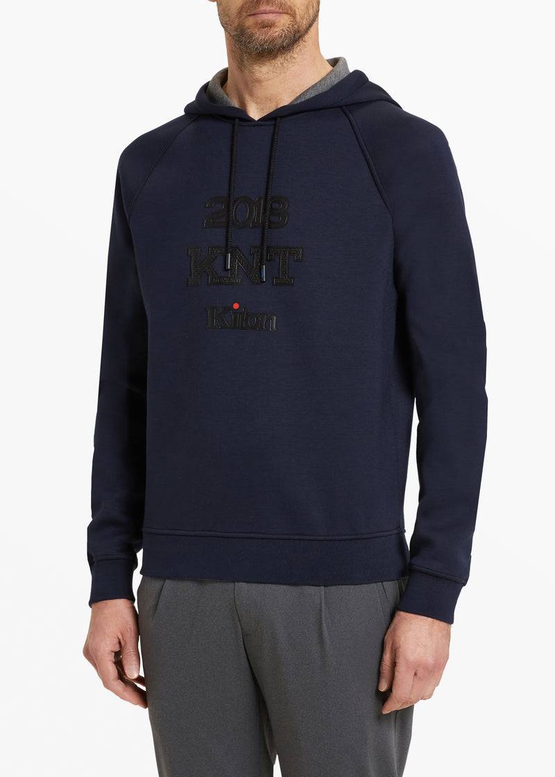 Kiton FELPA C/CAPPUCCIO VISCOSA UMM011602 Vendita Calda