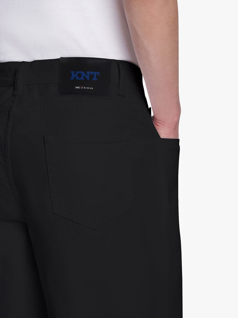 Kiton PANTALONI COTONE UPKN039K0703D04 Saldi Di Fabbrica