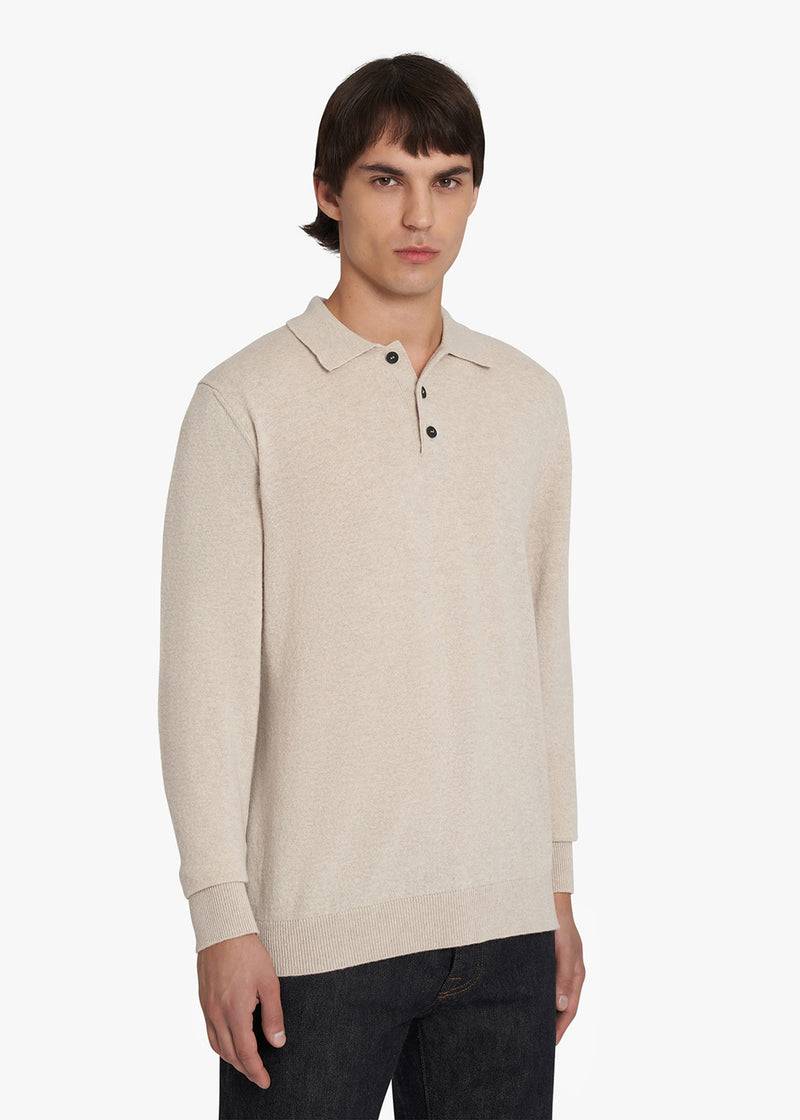 Kiton POLO LANA VERGINE UMM046505 Nuova