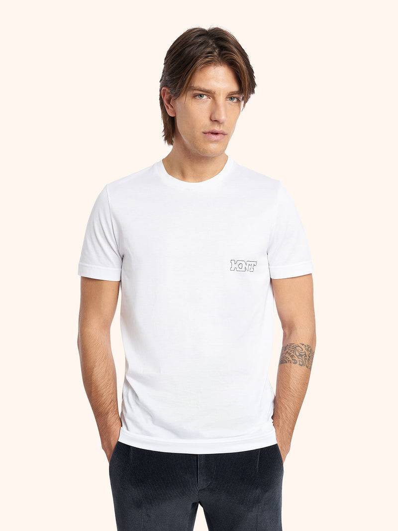 Kiton T-SHIRT M/M Cotone UMM017101 Prezzo di fabbrica