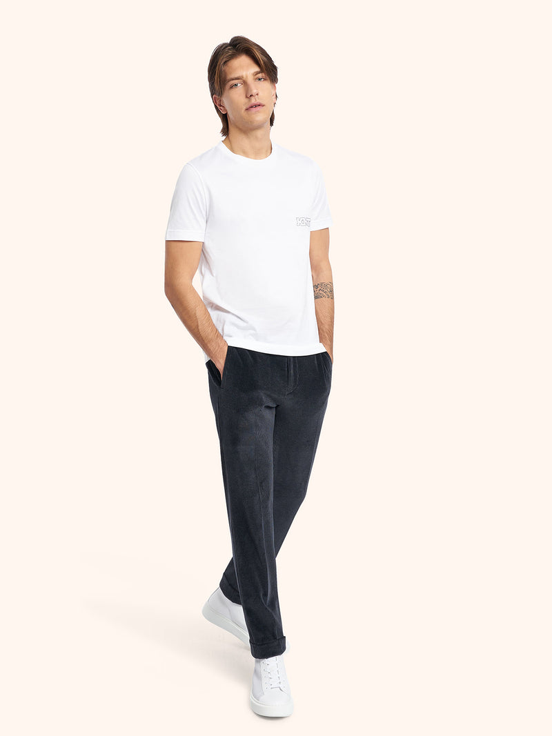 Kiton T-SHIRT M/M Cotone UMM017101 Prezzo di fabbrica