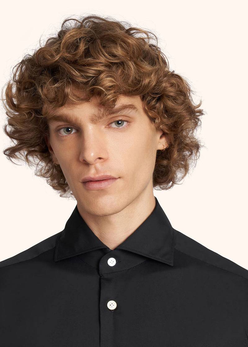 Kiton CAMICIA COTONE UCCCCH0296018 Grande vendita