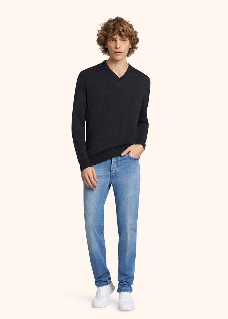 Kiton PANTALONI COTONE UPNJSMJ0763A01 Offerta speciale della fabbrica