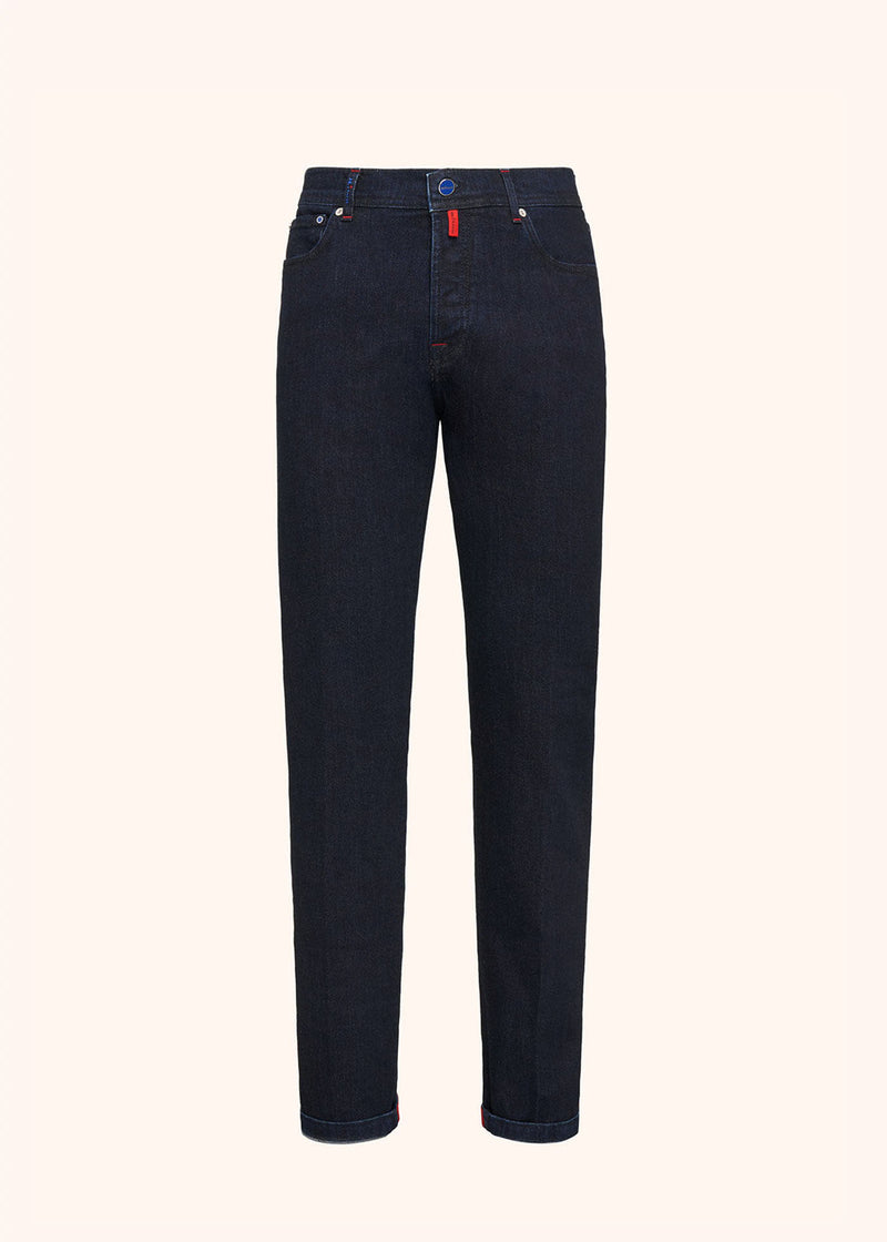 Kiton PANTALONI ULTRA SLIM COTONE UPNJSM2J0763A04 Sostegno trimestrale