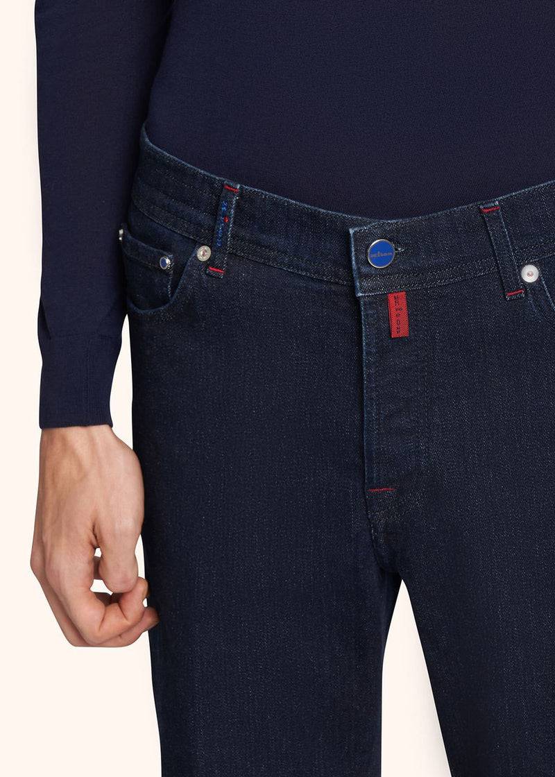 Kiton PANTALONI ULTRA SLIM COTONE UPNJSM2J0763A04 Sostegno trimestrale