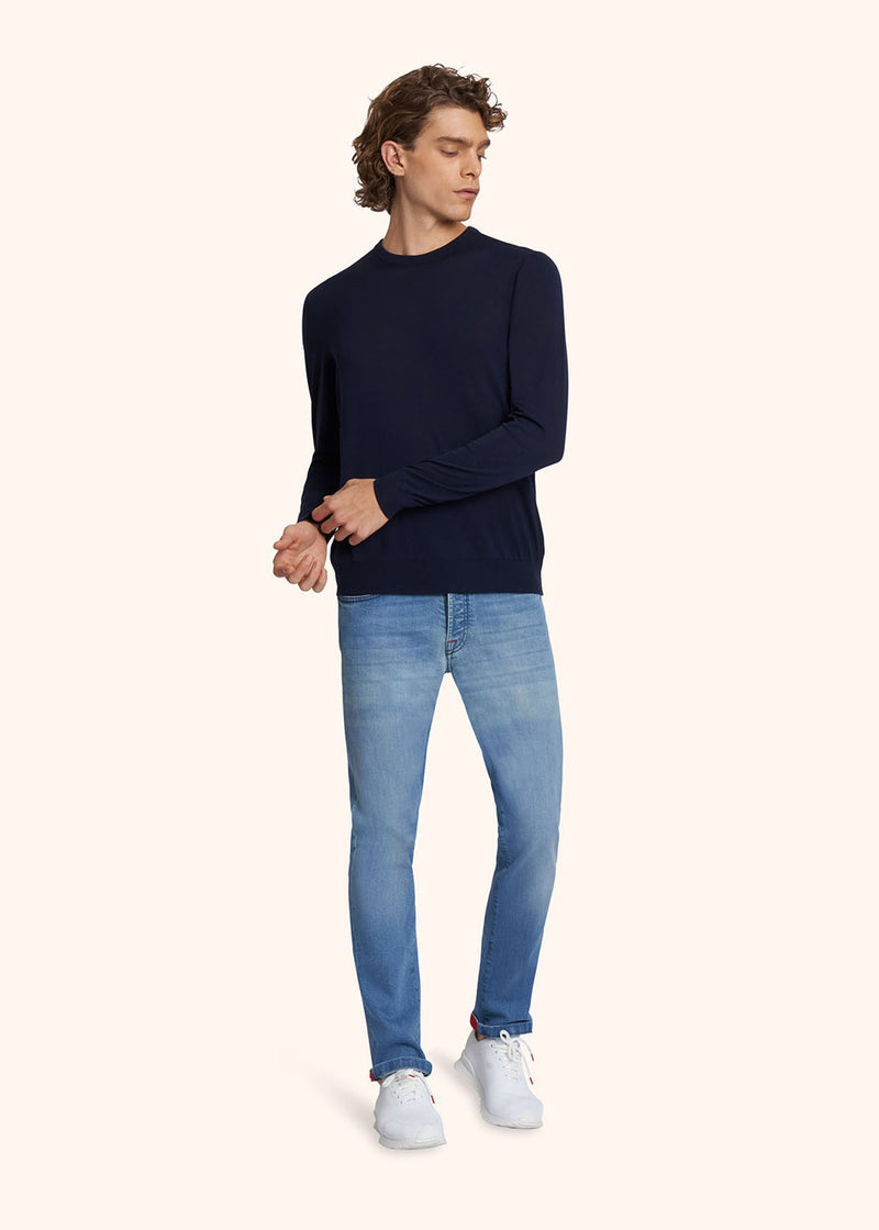 Kiton PANTALONI ULTRA SLIM COTONE UPNJSM2J0763A01 Discount Store per i nuovi prodotti