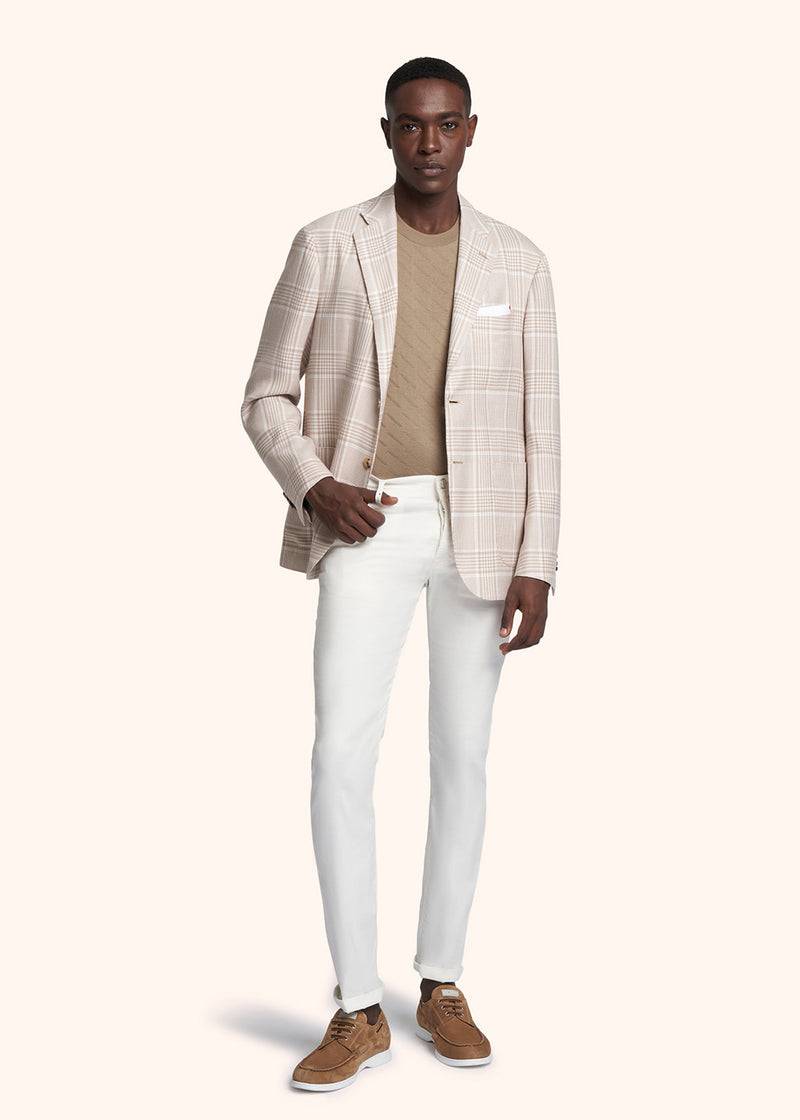 Kiton PANTALONI Lino UPNJSMJ0762B13 Solo un giorno rimasto