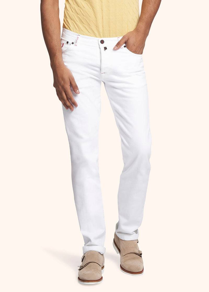 Kiton PANTALONI Cotone UPNJSMJ0750B16 Super sconto