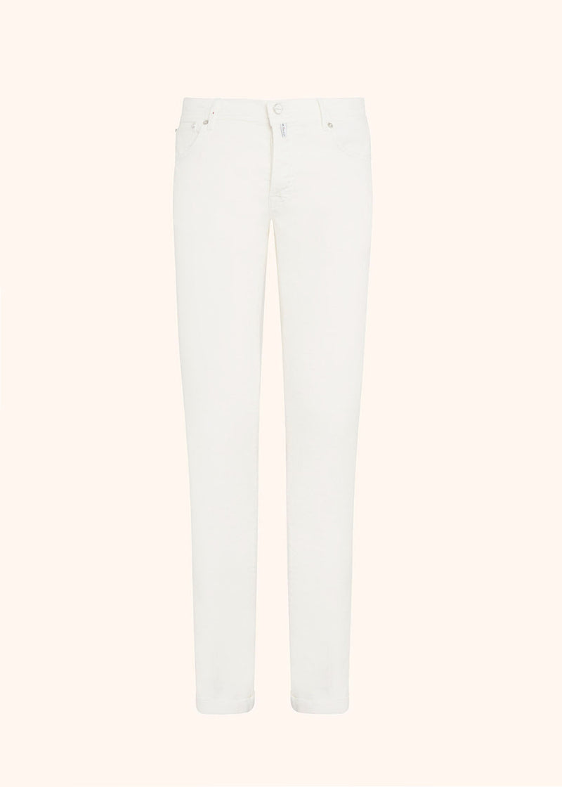 Kiton PANTALONI ULTRA SLIM Lino UPNJSM2J0762B13 Enormi sconti