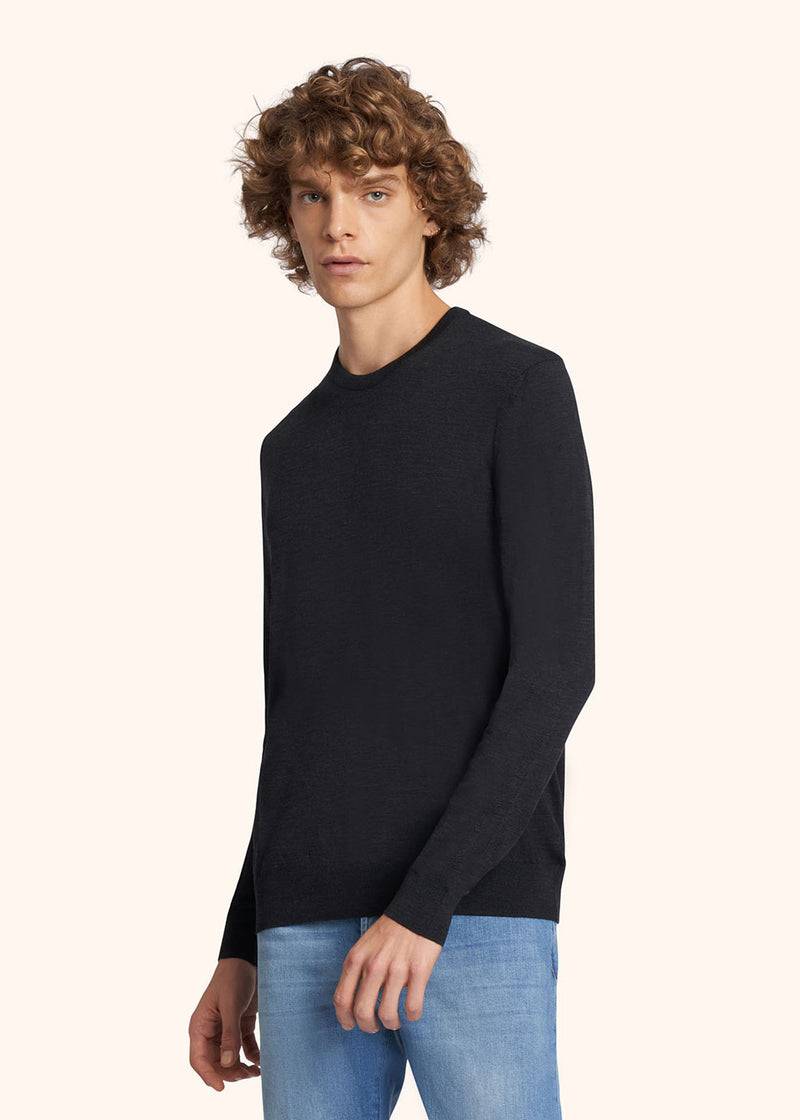 Kiton MAGLIA GIROCOLLO LANA UK8631015 Trasporto libero internazionale