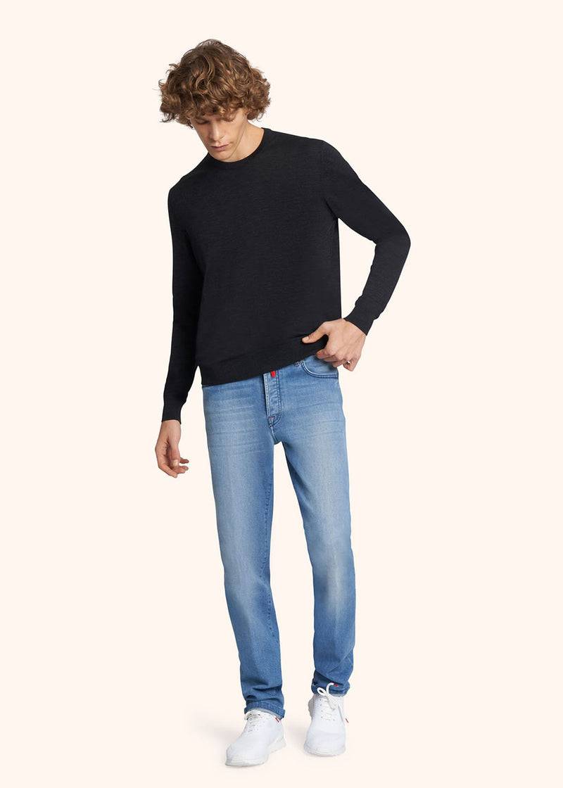 Kiton MAGLIA GIROCOLLO LANA UK8631015 Trasporto libero internazionale