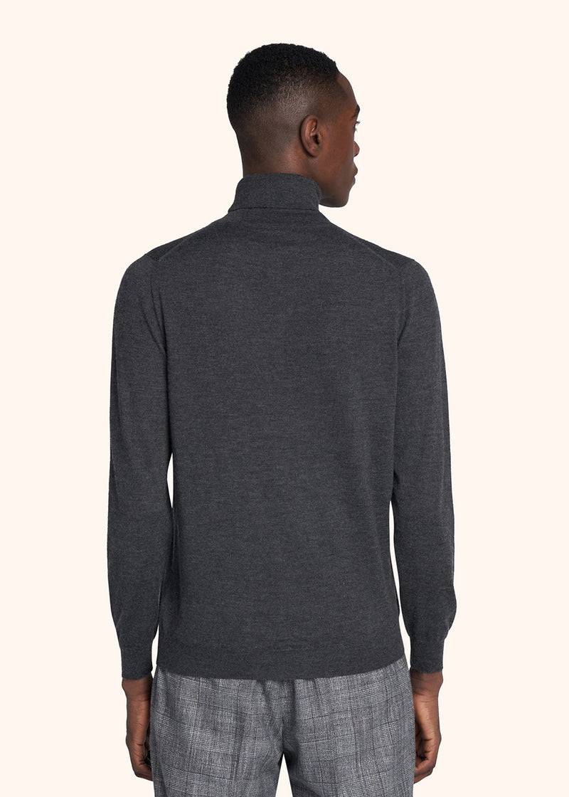 Kiton MAGLIA COLLO ALTO Cashmere UK04W22984 Black Friday Prezzi