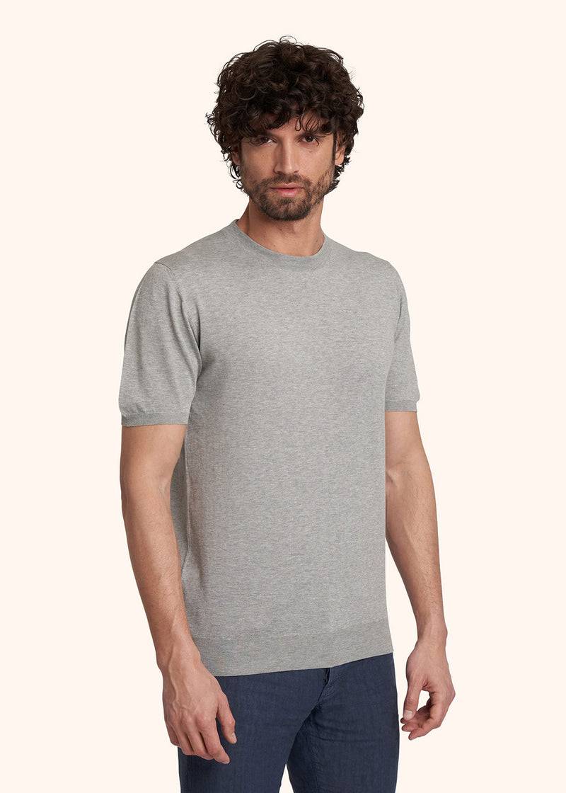 Kiton MAGLIA GIROCOLLO Cotone UK31MUE22K283 In vendita