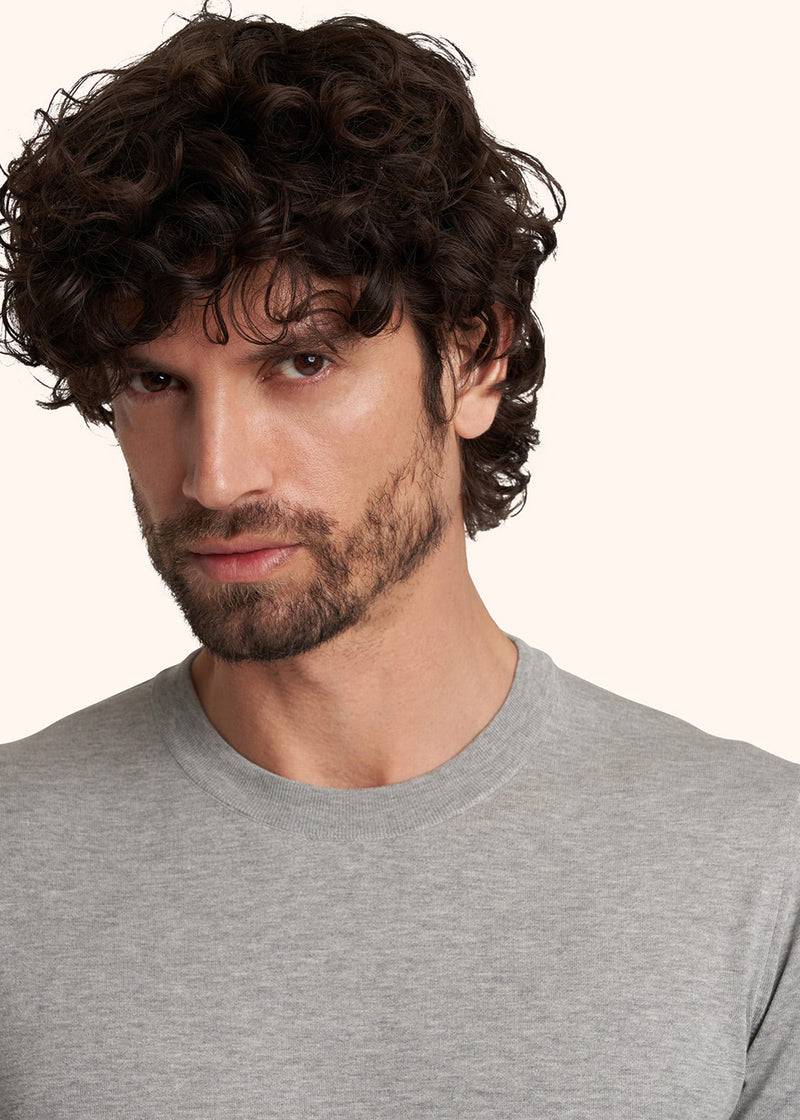 Kiton MAGLIA GIROCOLLO Cotone UK31MUE22K283 In vendita