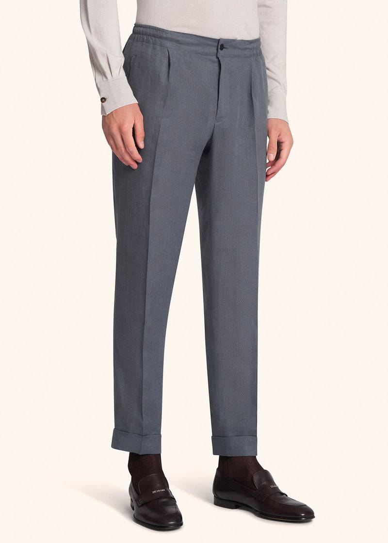 Kiton PANTALONI LINO UPN01H0883815 2025