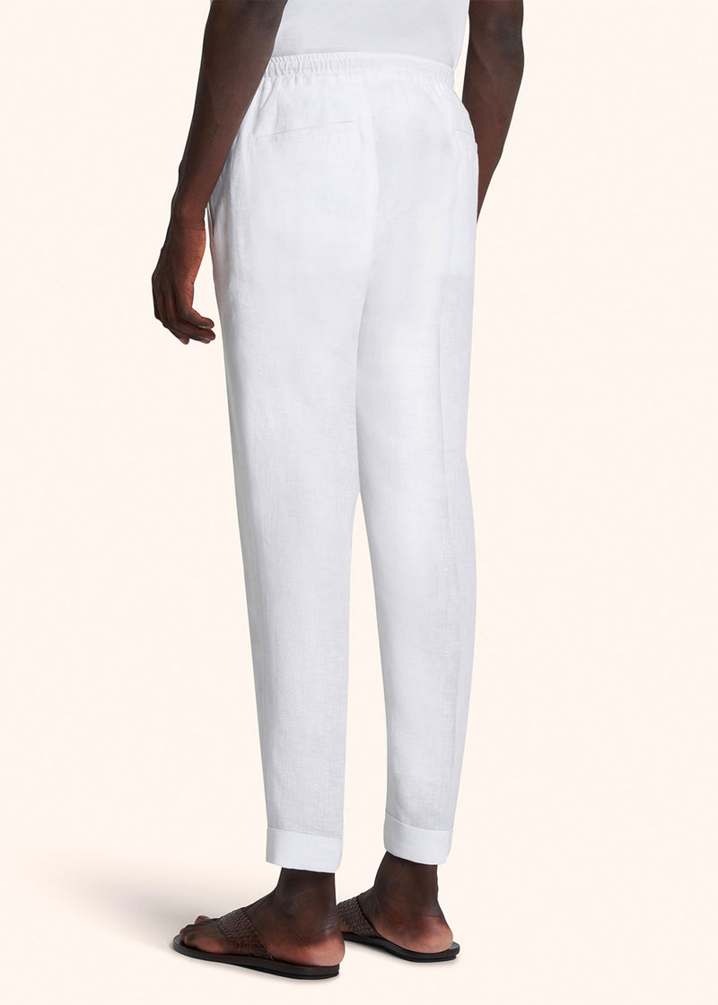 Kiton PANTALONI LINO UPN01H0883801 Italy