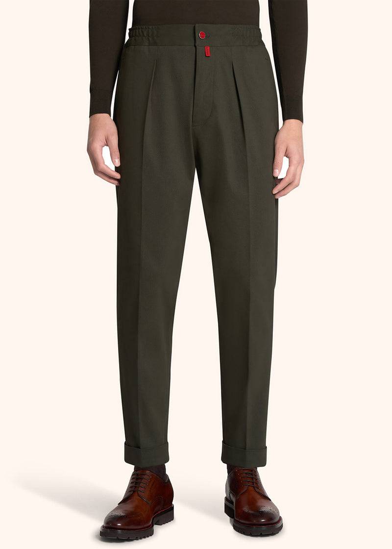 Kiton PANTALONI COTONE UP1LACK0171B03 Italia