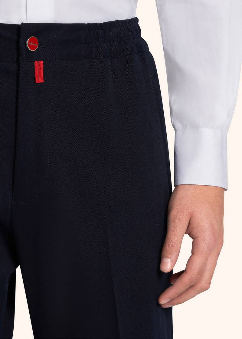 Kiton PANTALONI COTONE UPLACK0171B01 Nuovo