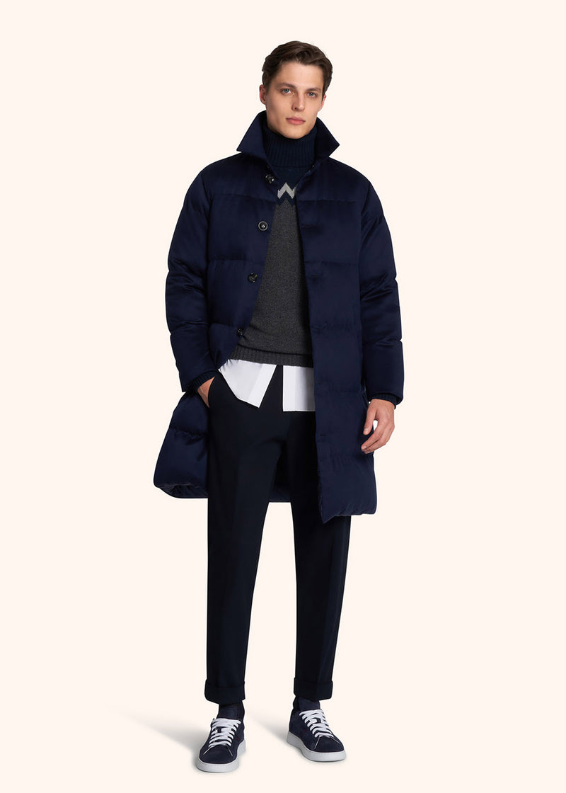 Kiton PANTALONI COTONE UPLACK0171B01 Nuovo