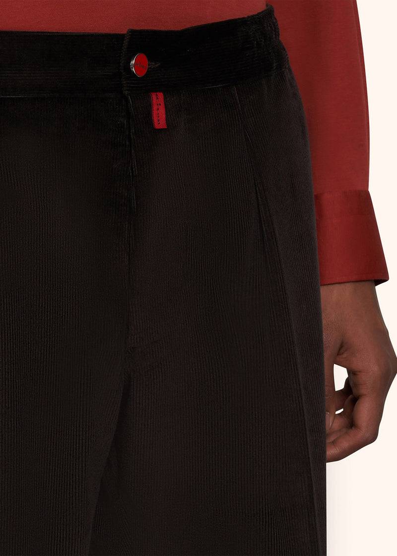 Kiton PANTALONI COTONE UP1LACK0172B06 Qualità