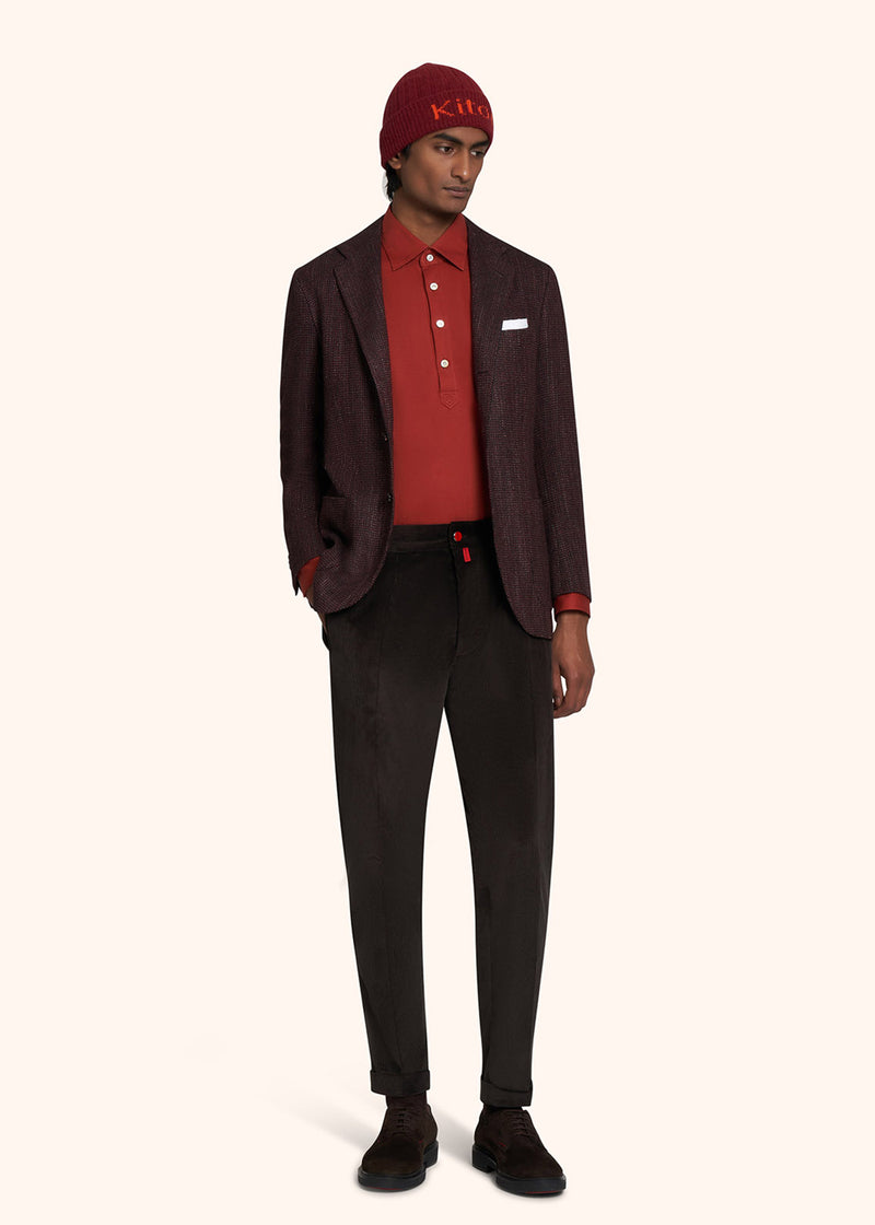 Kiton PANTALONI COTONE UP1LACK0172B06 Qualità