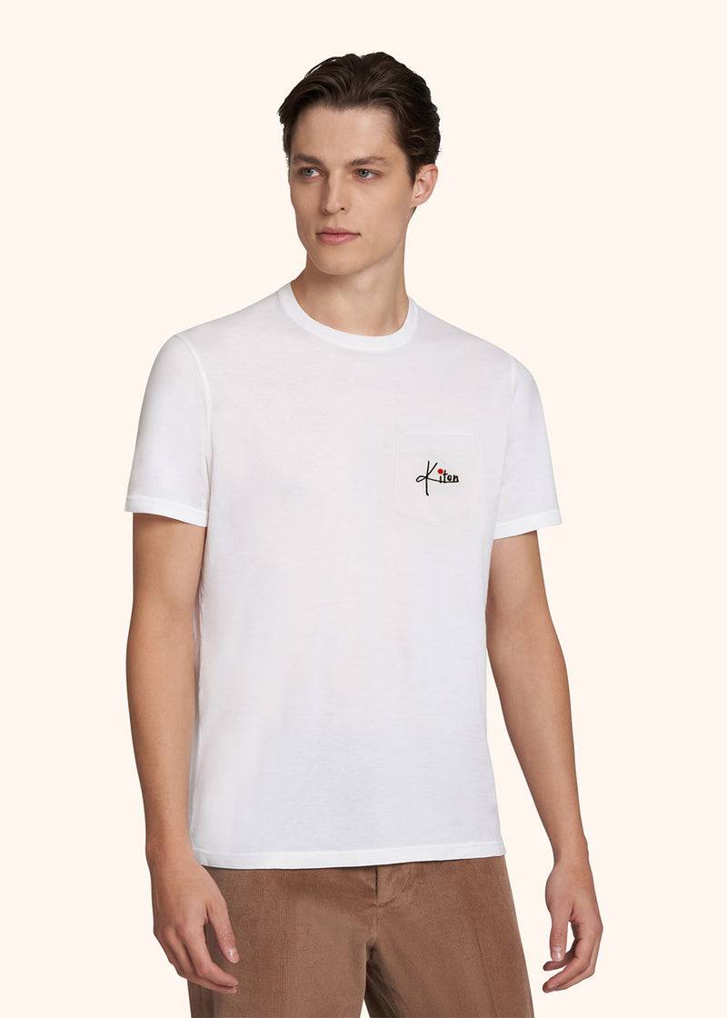 Kiton T-SHIRT MM COTONE UMK030301 Qualità Garantita