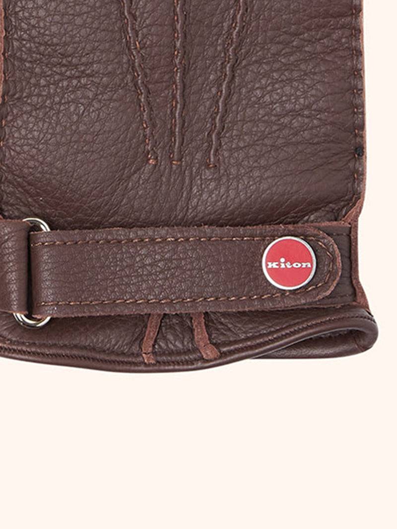 Kiton GUANTI Deerskin UGU023X0295A03 Sconto