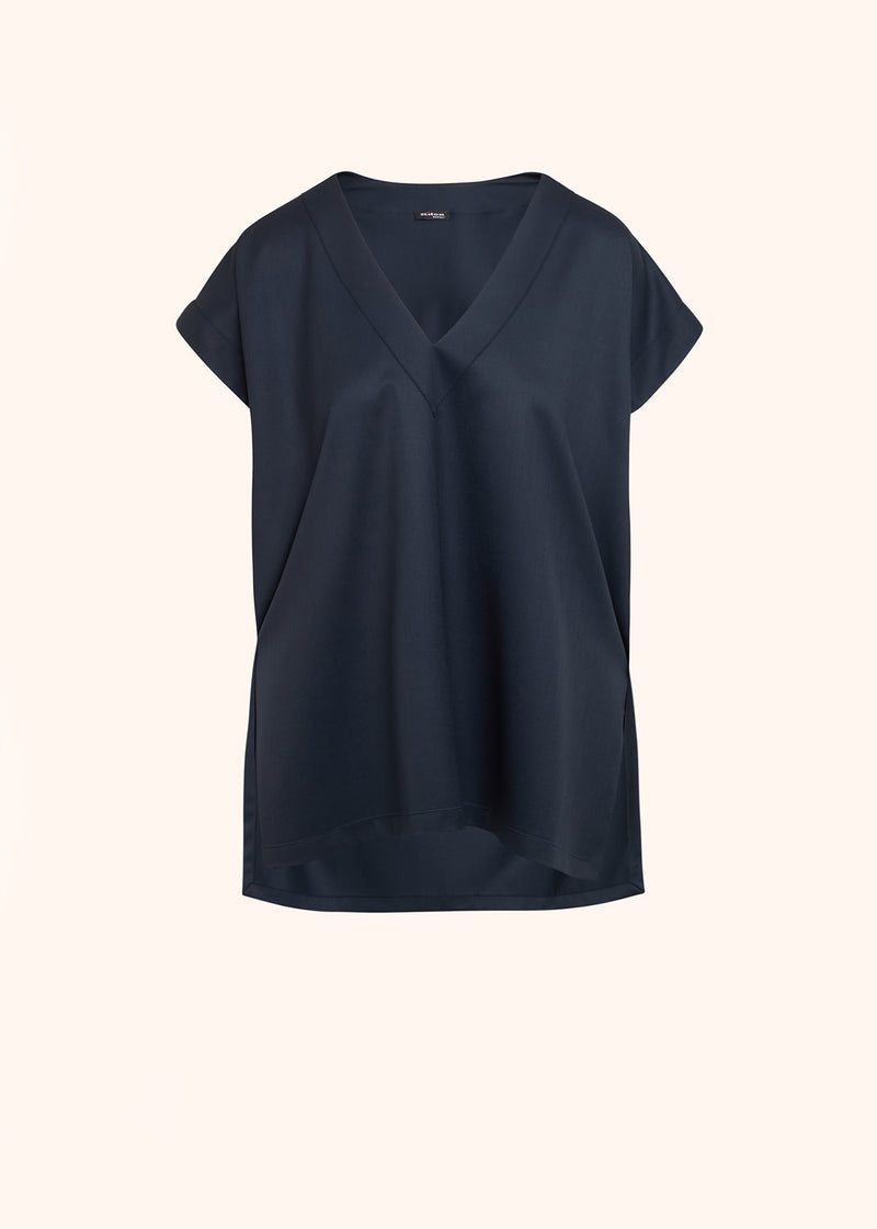 Kiton CAMICIA Lana Vergine D53423K0102402 Nuova