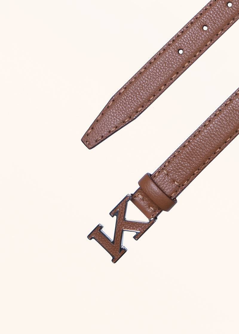 Kiton CINTURA Calfskin DCK25GPN0095501 Spedizione gratuita