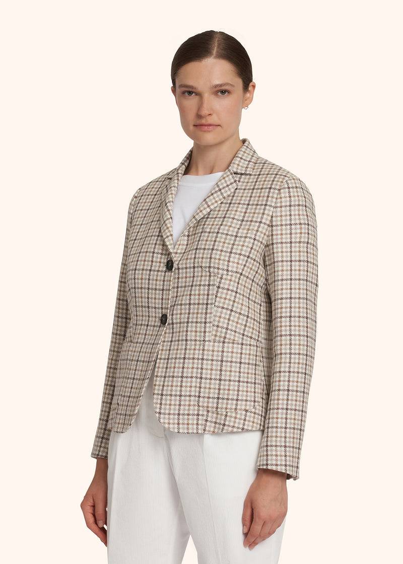 Kiton GIACCA Lino D54510K0921B01 Comprare a buon mercato