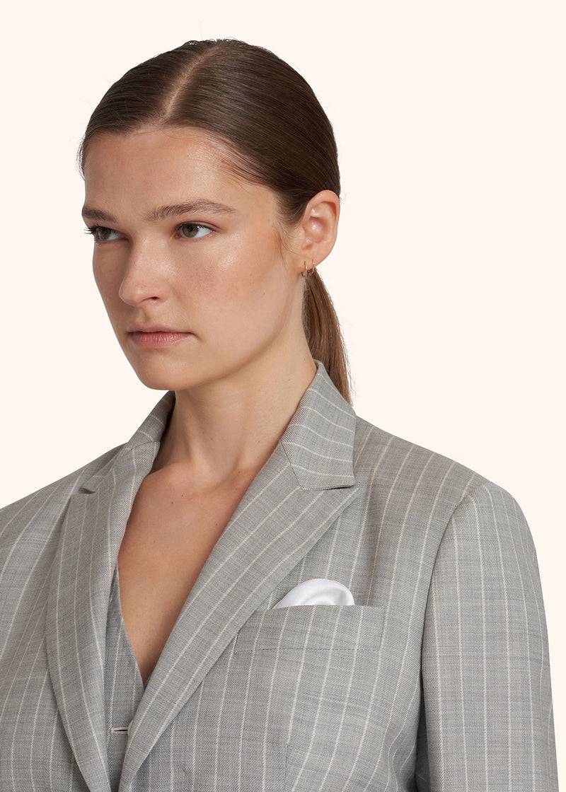 Kiton GIACCA Lana D50514K0944B01 Grande vendita
