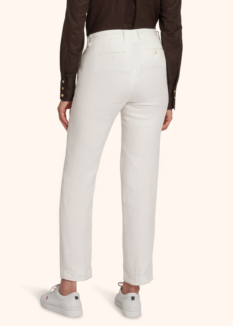 Kiton PANTALONI LINO D48125K0939B02 Offerta esclusiva