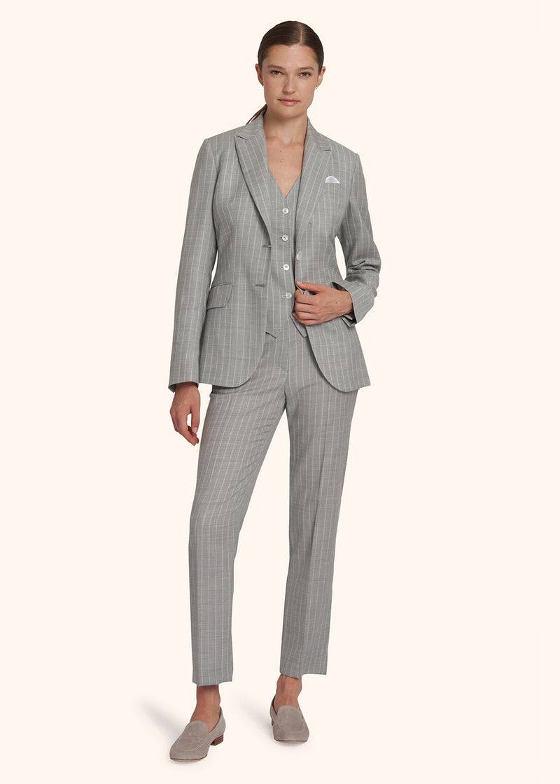 Kiton PANTALONI Lana D48125K0944B01 Offerta Pasqua