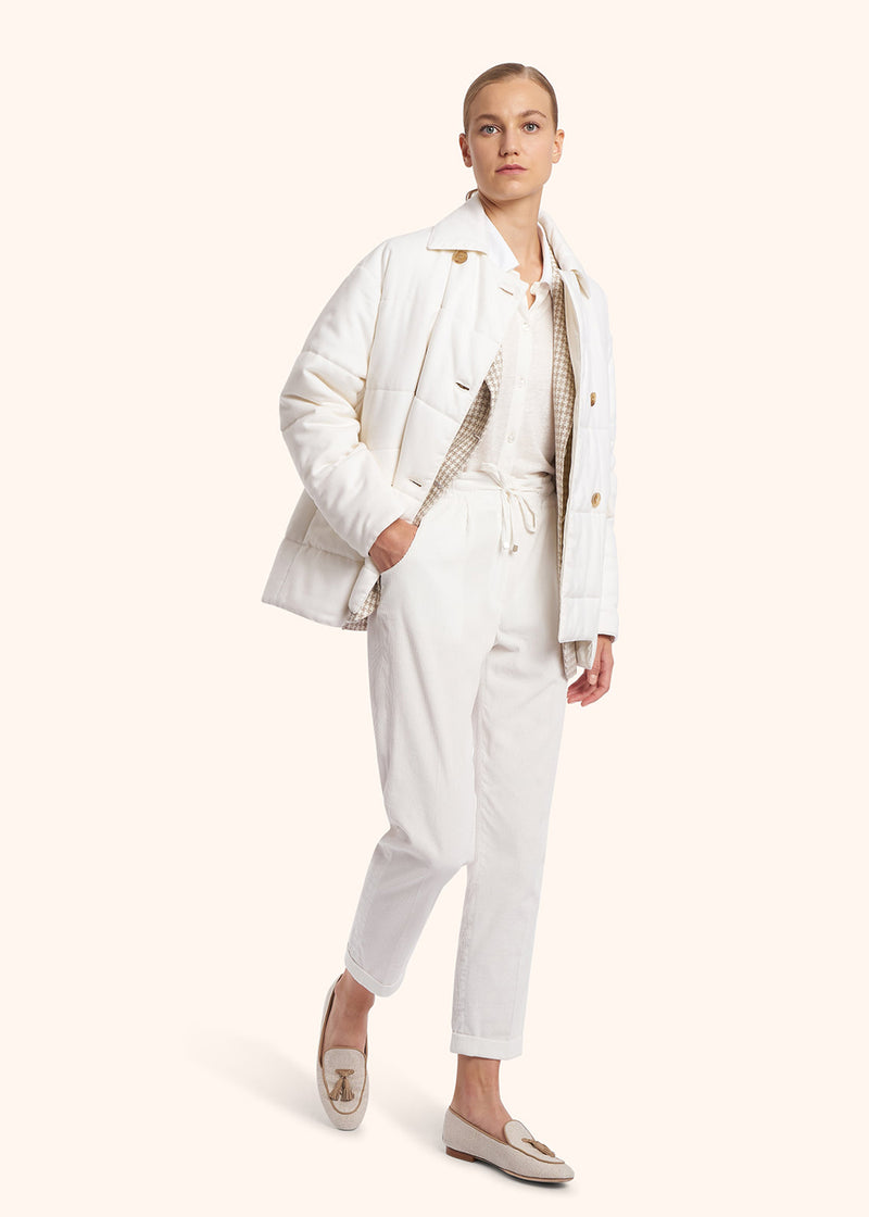 Kiton PANTALONI Cotone D53116J0306A02 Offerta per la Festa della Mamma