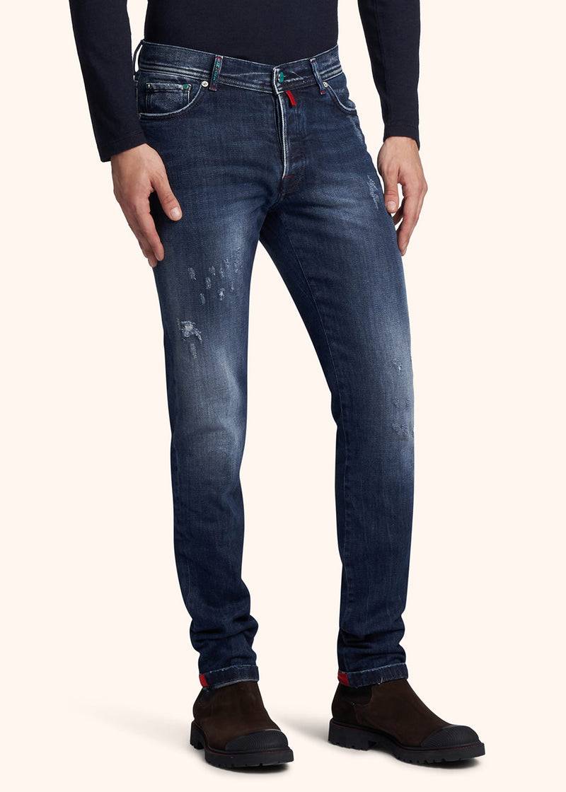 Kiton PANTALONI Cotone UPNJSMJ0325B02 In Linea