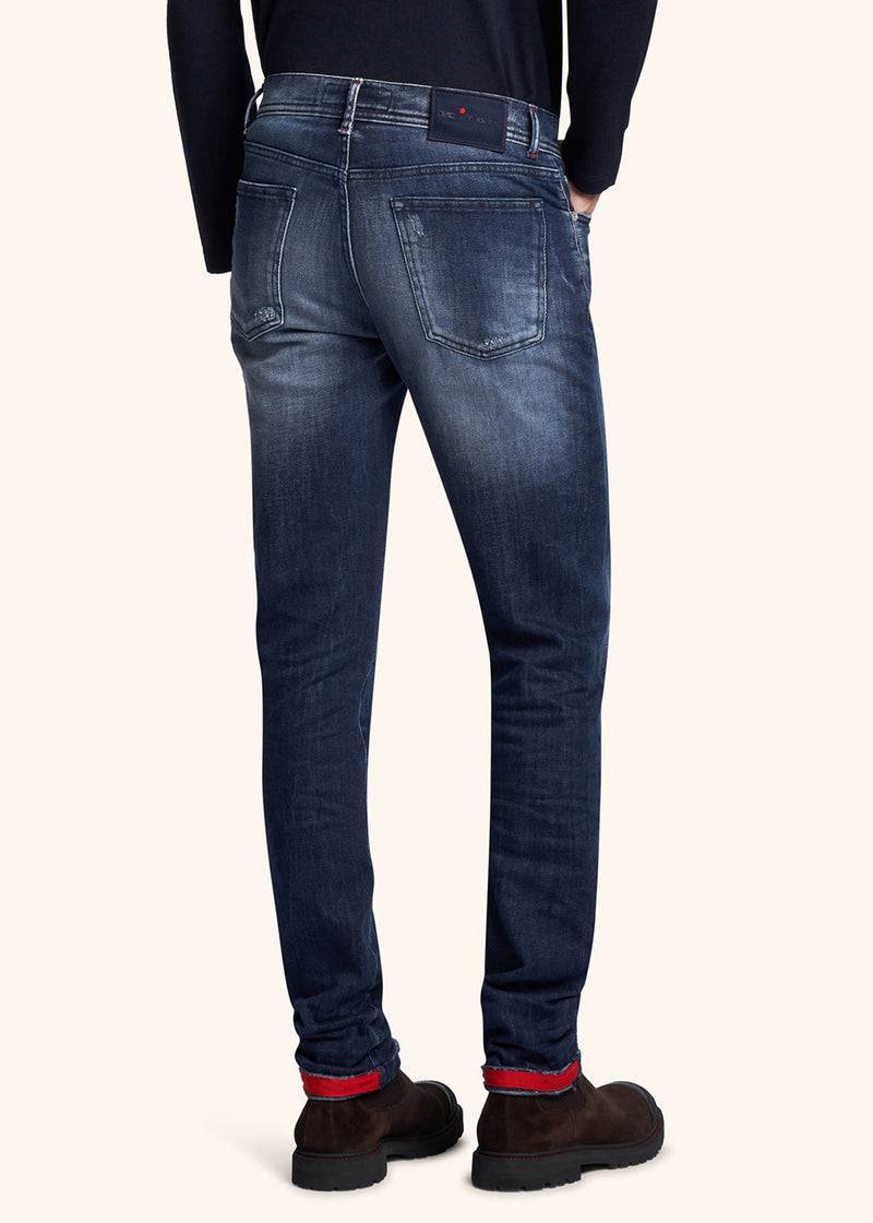 Kiton PANTALONI Cotone UPNJSMJ0325B02 In Linea