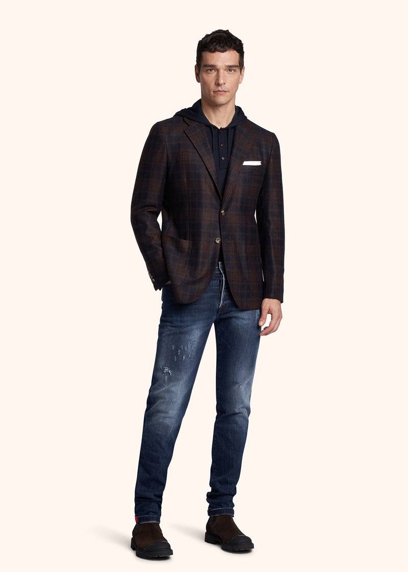 Kiton PANTALONI Cotone UPNJSMJ0325B02 In Linea