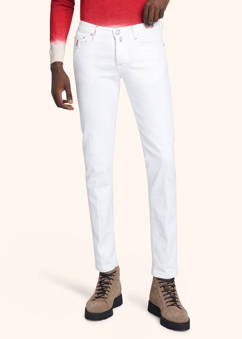 Kiton PANTALONI Cotone UPNJSMJ0317B01 Nuovo