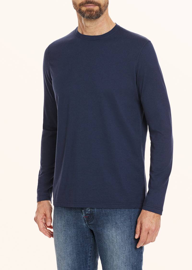 Kiton T-SHIRT M/L COTONE UMK002108 Negozi Online