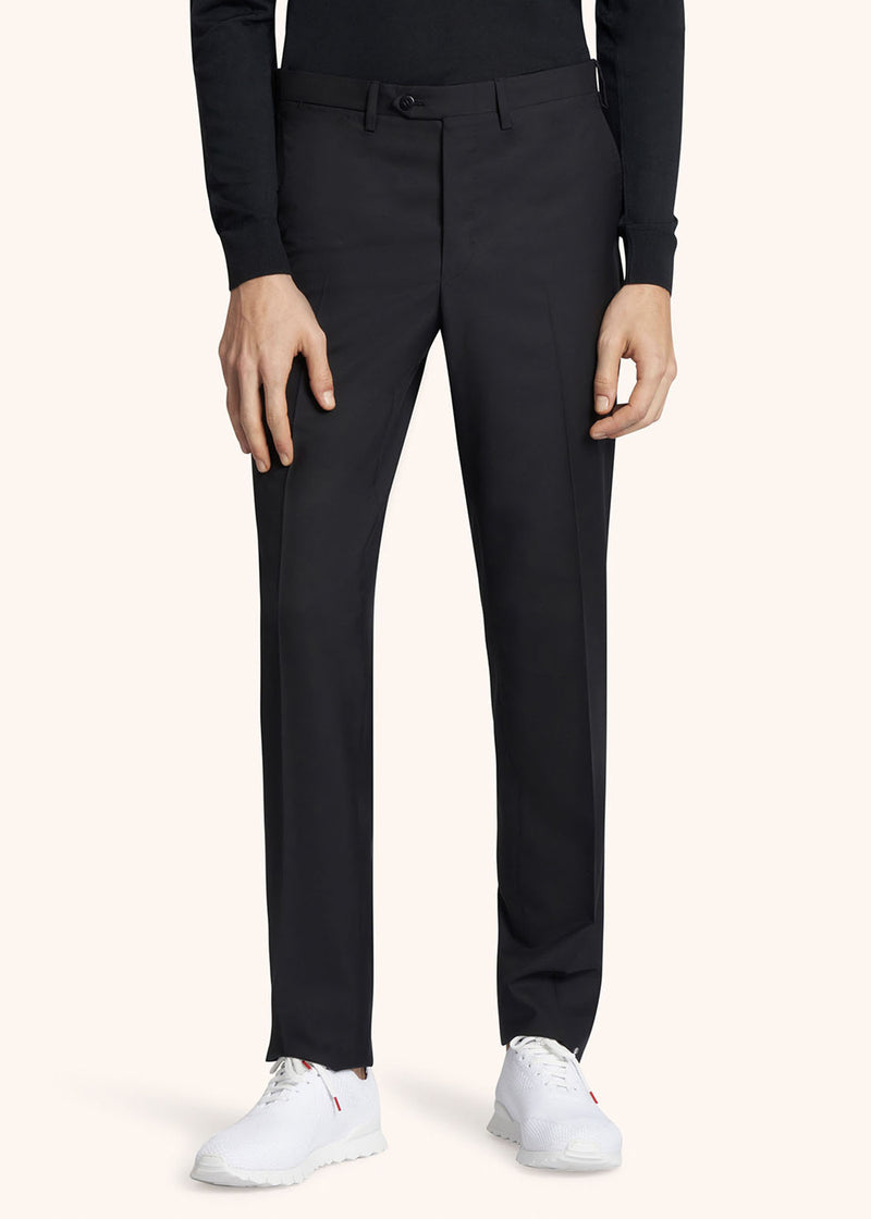 Kiton PANTALONI LANA UPNPEK0982806 Consegna Veloce