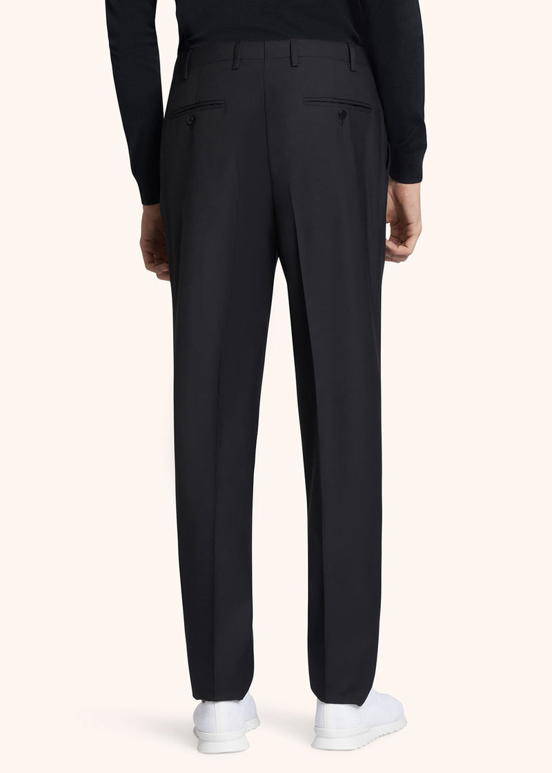 Kiton PANTALONI LANA UPNPEK0982806 Consegna Veloce