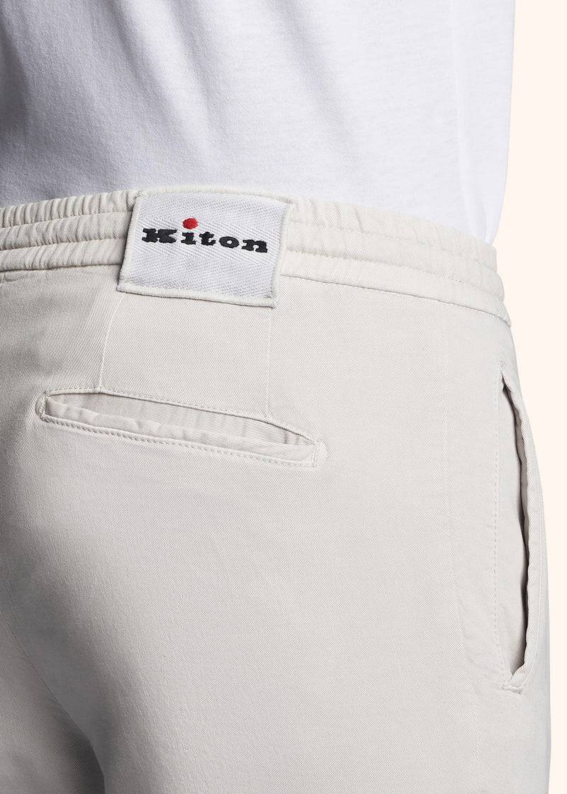 Kiton PANTALONI Lyocell UFP1LACJ0319A01 Sottocosto