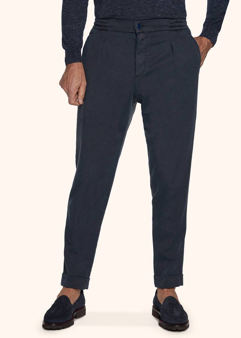 Kiton PANTALONI Lyocell UFP1LACJ0314A12 Convenienza