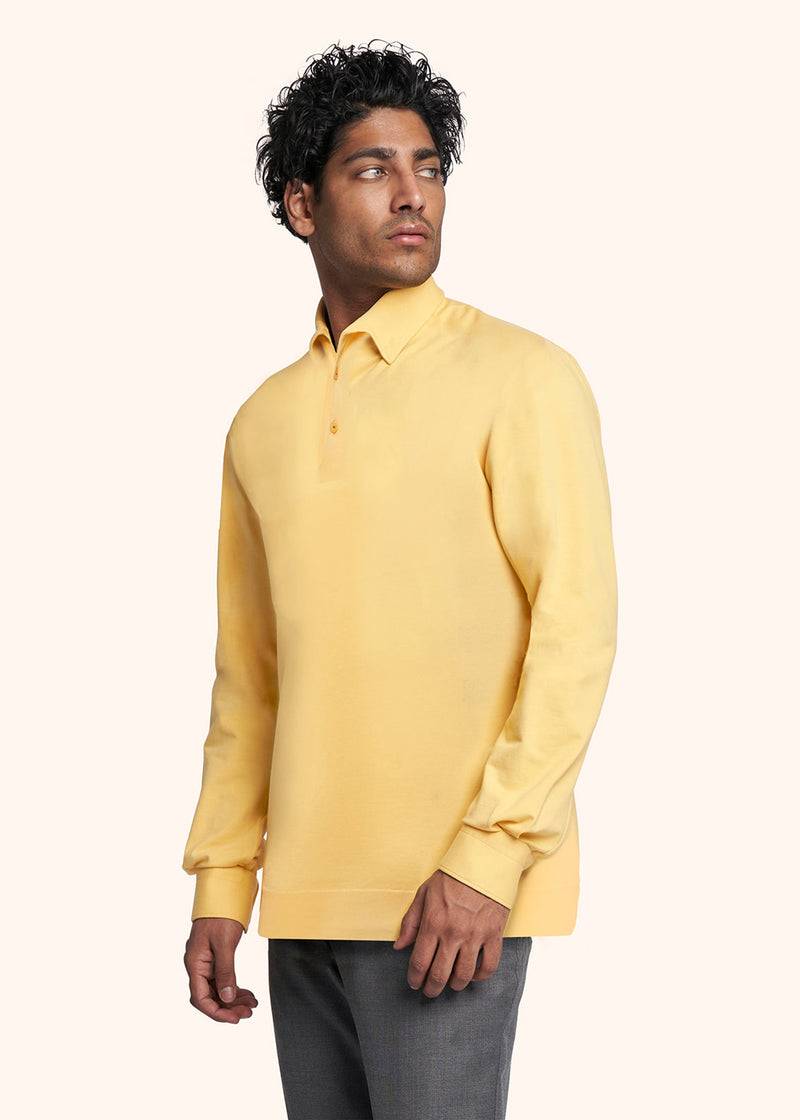 Kiton POLO ML COTONE UK33LE23K158 Offerta